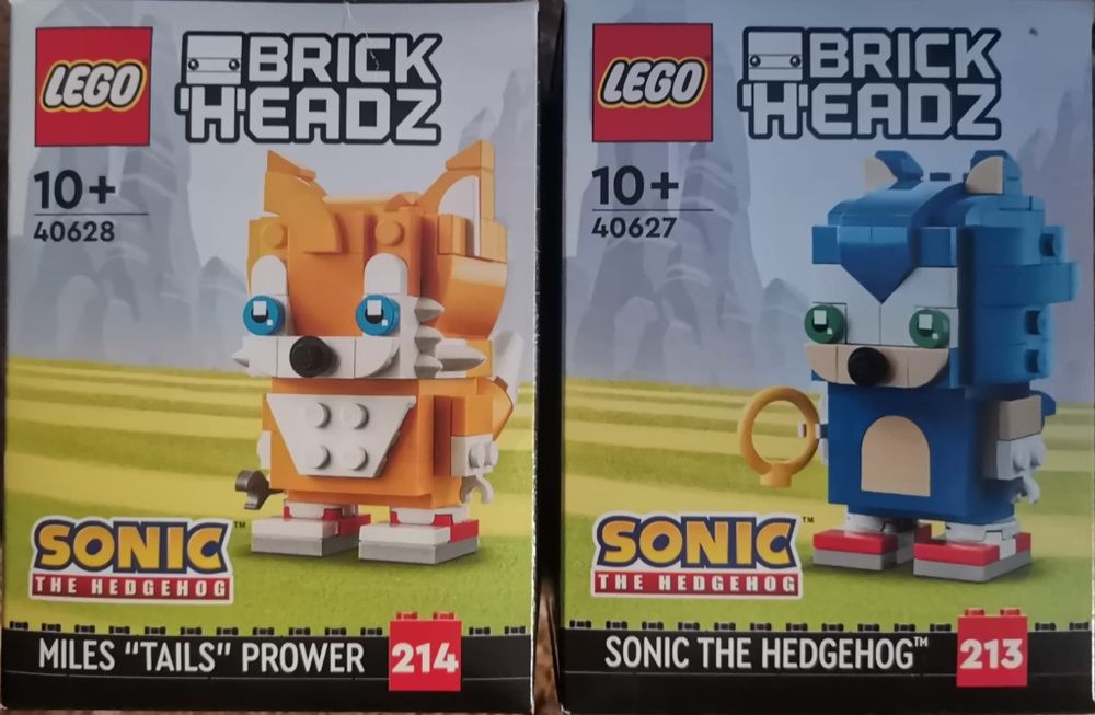 Lego Brickheadz Sonic the Hedgehog 40628  40627