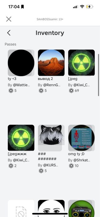 Продам акк в роблокс