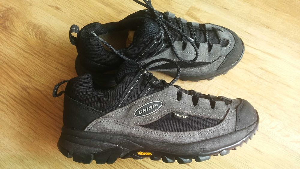CRISPI GORE-TEX Vibram Real Leather Shoes разм EUR 38 обувки естествена кожа водонепромокаеми - 1301