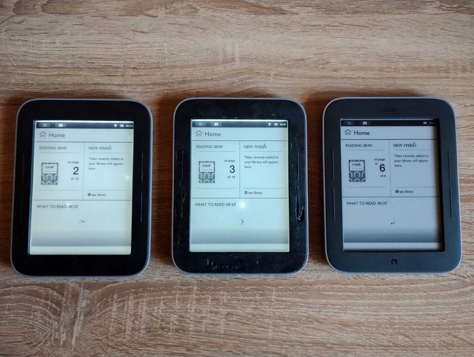 3 броя Nook електронни книги