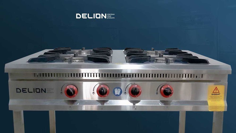 Restoran va kafelar uchun professional gaz plitalari