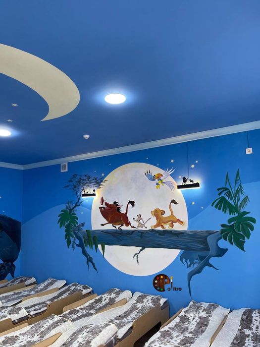 Роспись ( 3D ) Барельеф Ремонт под ключ Интерьер ва экстерьер дизайн