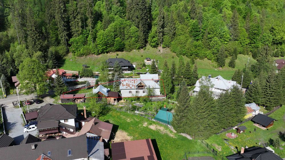 Cabană / Pensiune de vânzare – Pojorâta, Transrarău, 743 mp, priveliște spre munte