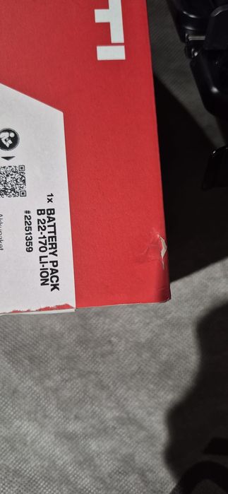 Hilti circular pe acumulator