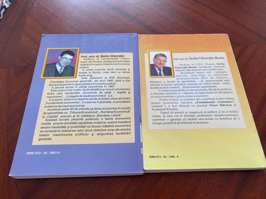 Fundamente Economice -Stefan Gheorghe -vol I si Ii