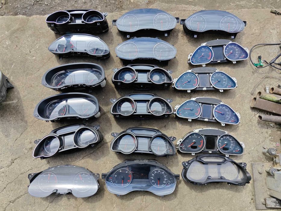 Километражи на части Audi A3 A4 A5 A6 A7 A8 Q3 Q5 Q7