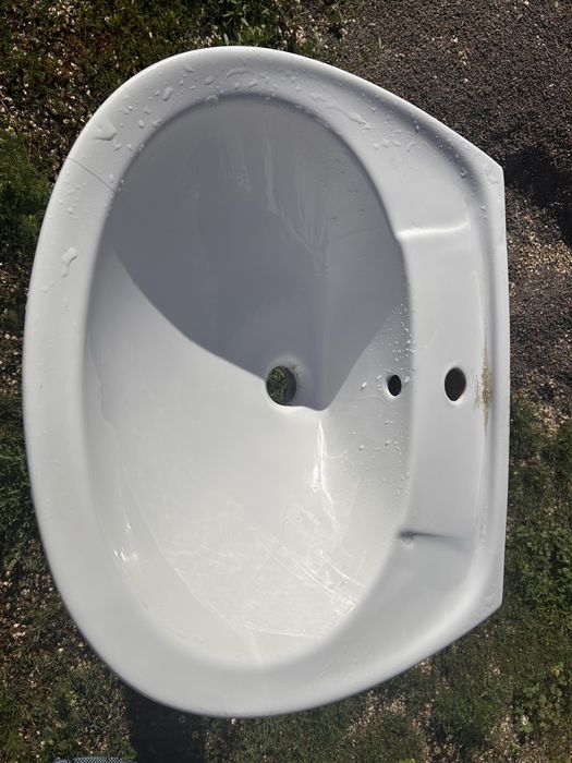 раковина с пьедесталом