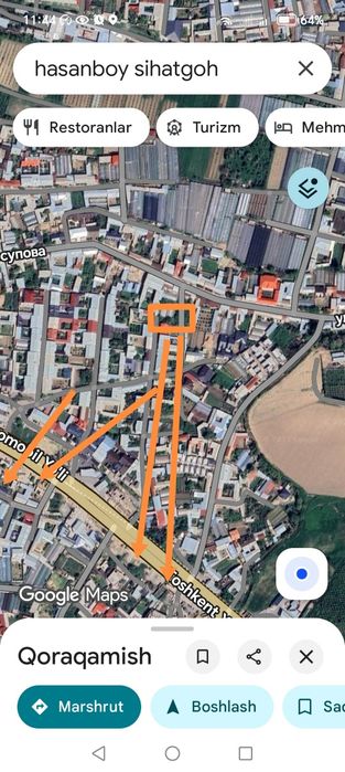 Hasanboy Baht mahallasida 10 sotik uy sotiladi