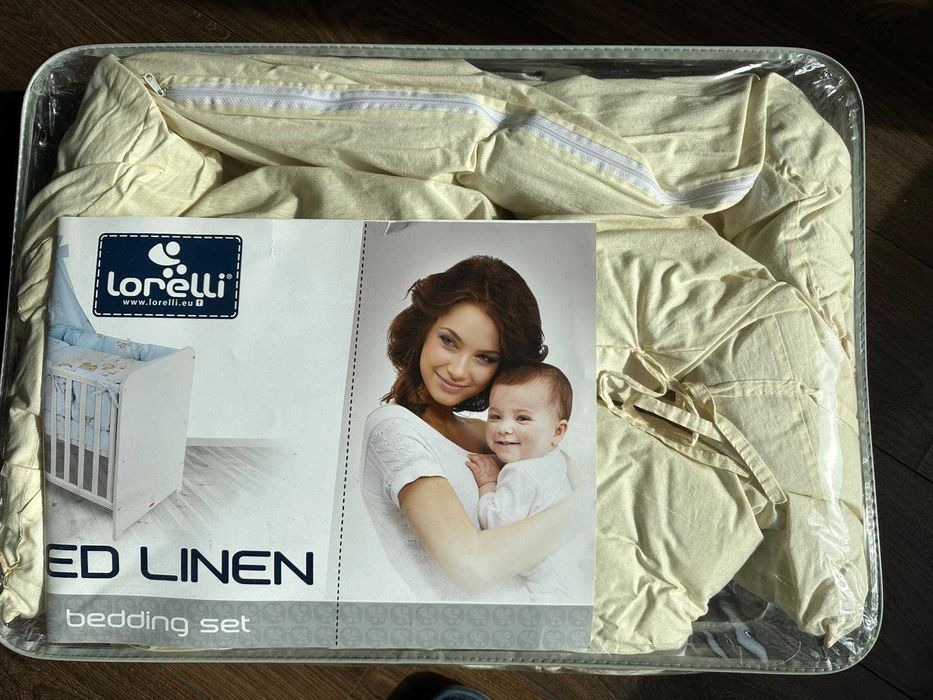 Детско Креватче с Матрак 120х60 и Обиколник на Lorelli