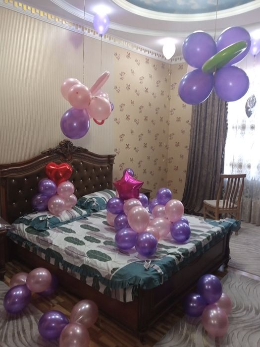 Ofarmaleniya офармления туй безаклари ва декоратциялари Шарли безаклар