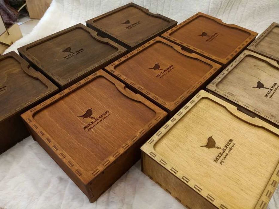 Изготавливаем Боксы, Коробки и Упаковку Дерево Фанера ЭКО