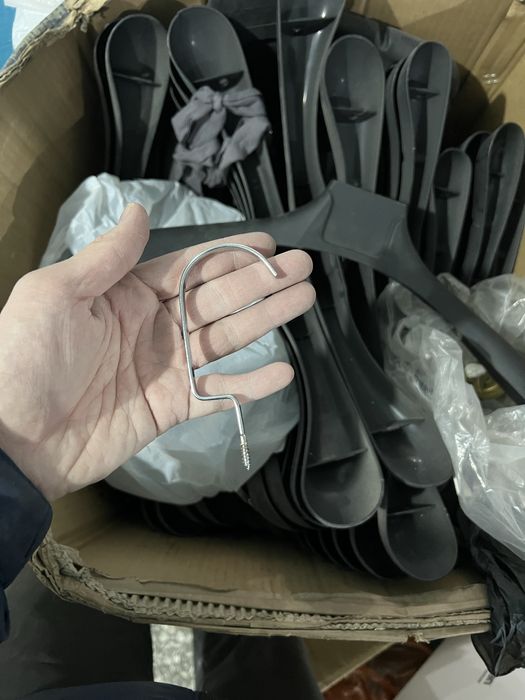 Вешалки, б/у матовые