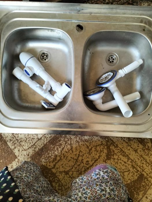 Мойка двойная мойка