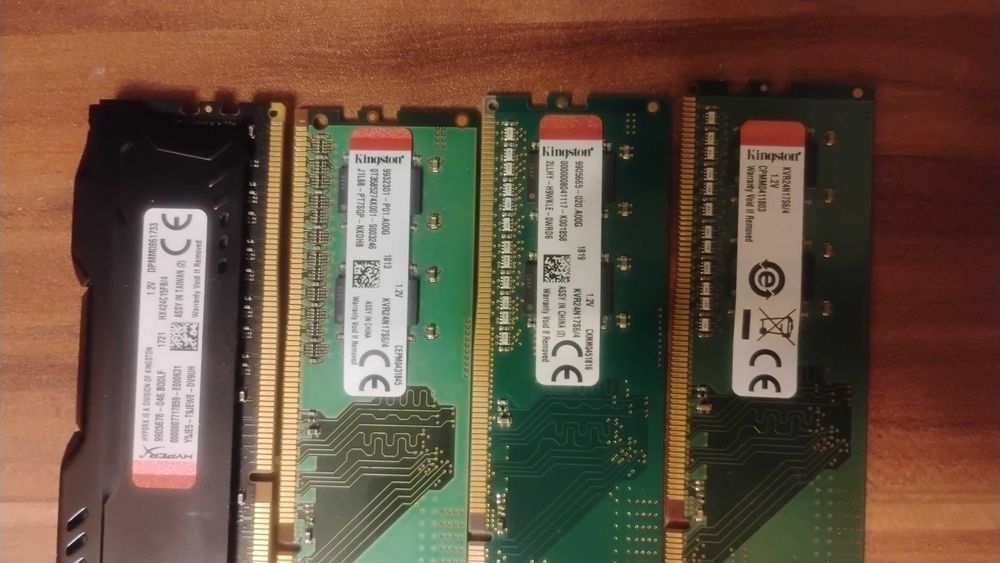 Ram 4 Gb DDR4 2400 MHz четири плочки