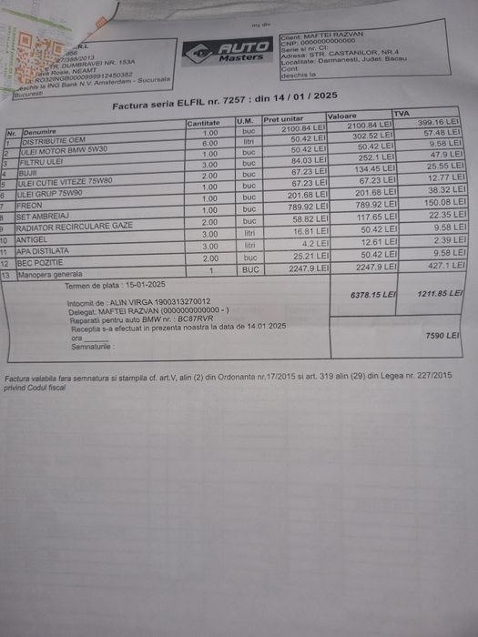 bmw e91 facelift euro5 2011.VARIANTE +/- DIFERENȚĂ