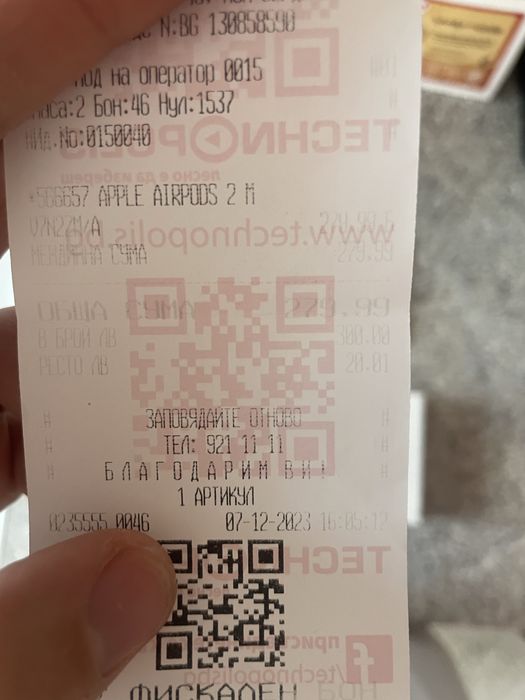 Слушалки air pods 1