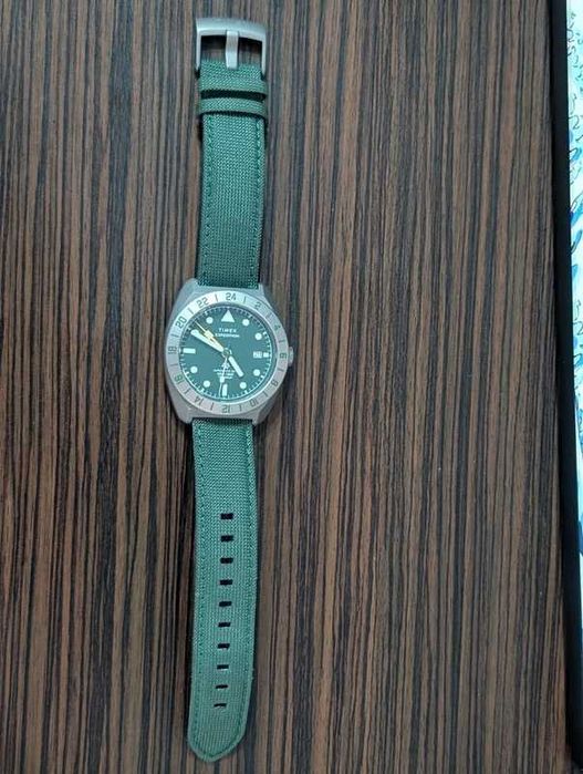 Timex Expedition Pioneer Titanium Automatic GMT