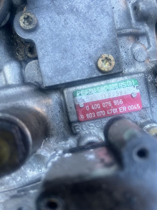 Гнп Мерцедес Ом 603