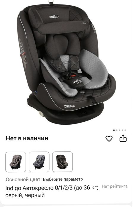 Автокресло детское