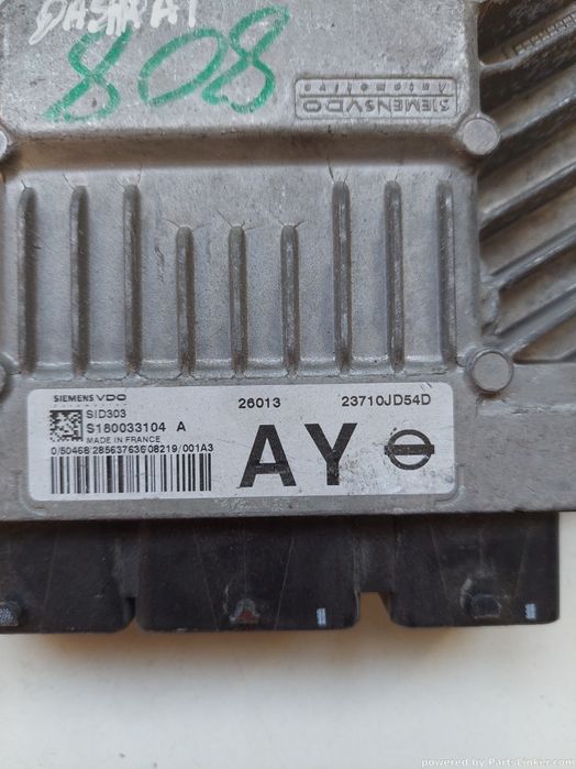 Calculator Ecu Nissan Qashqai / Qashqai +2 I J10, Jj10 2006 - 2014