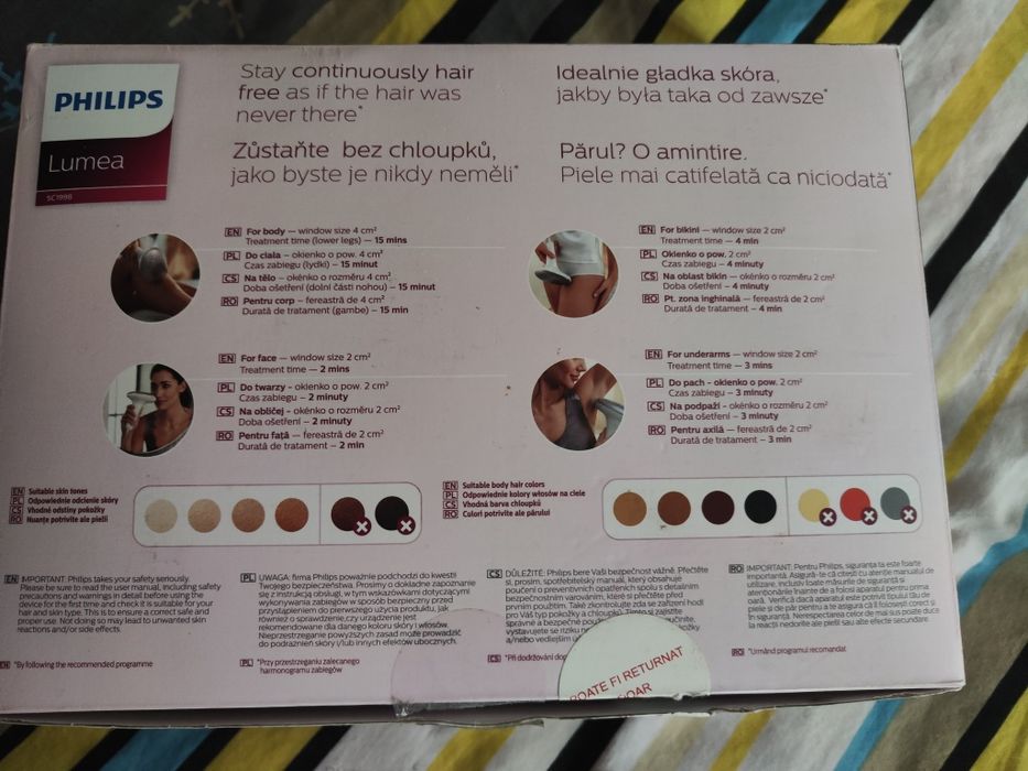Epilator Philips Lumea
