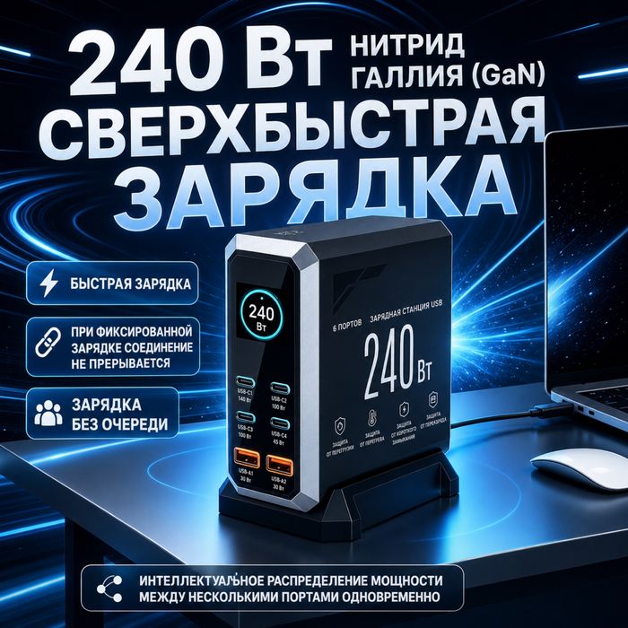 Блок питания без кабеля 240 ват