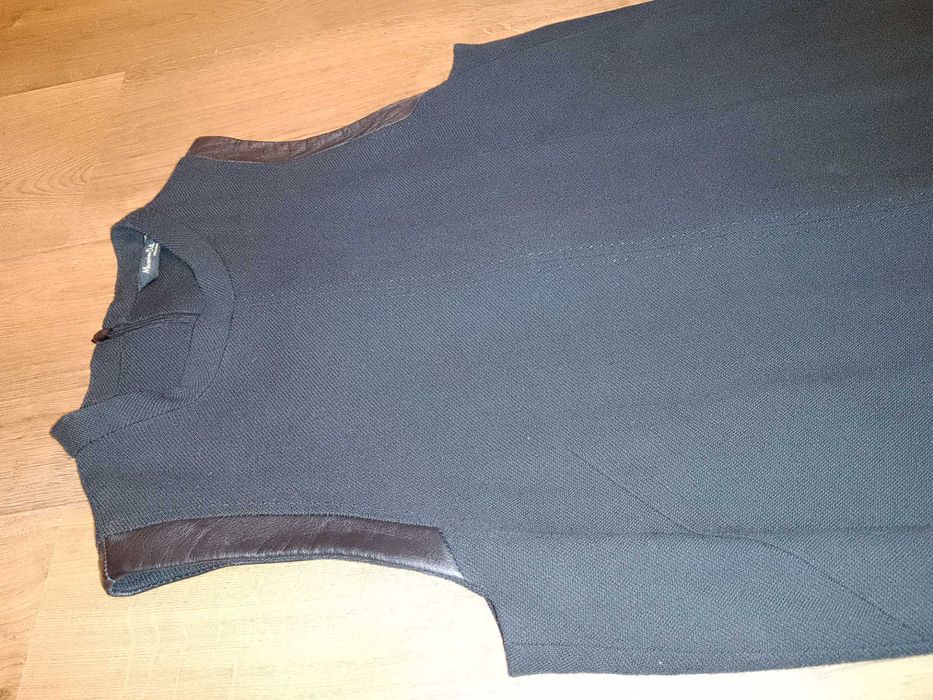 Massimo Dutti къса черна рокля S