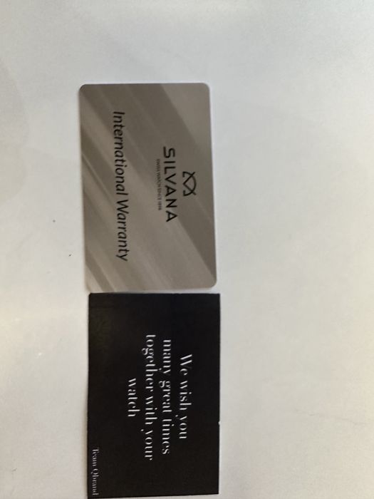 Silvana Men's Watch Black Origins Rose Gold PVD Rubber SR41ARR63RN