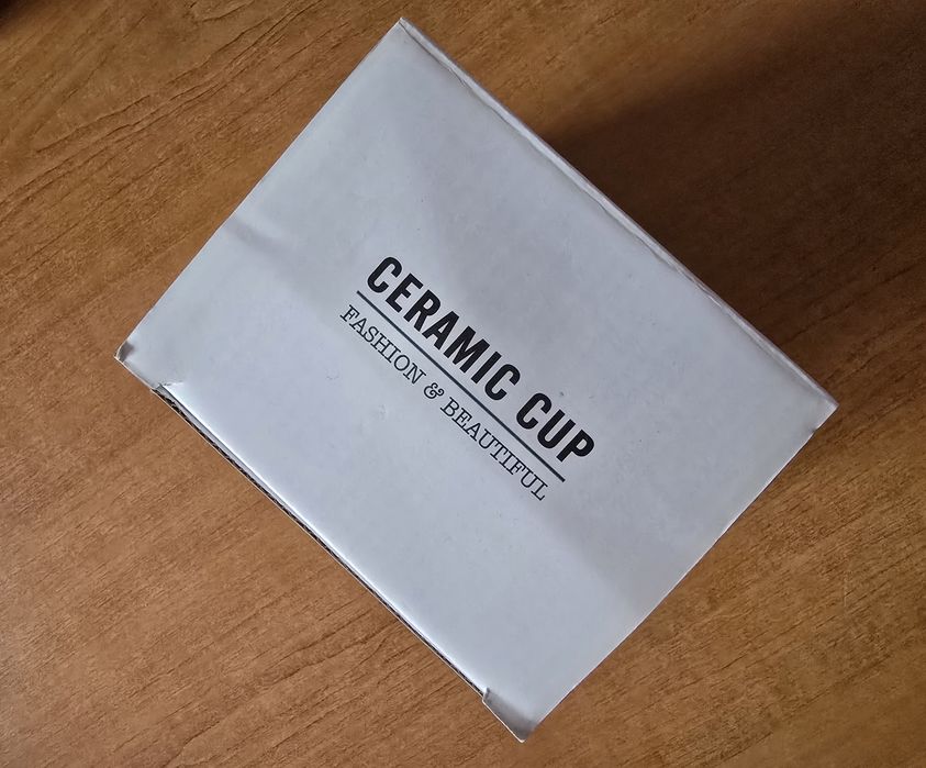 Cana ceramica craciun