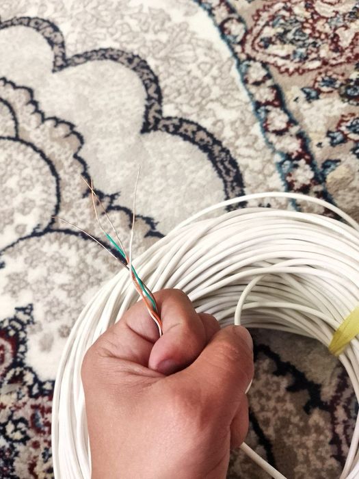 Двухпарный кабель 700 метров