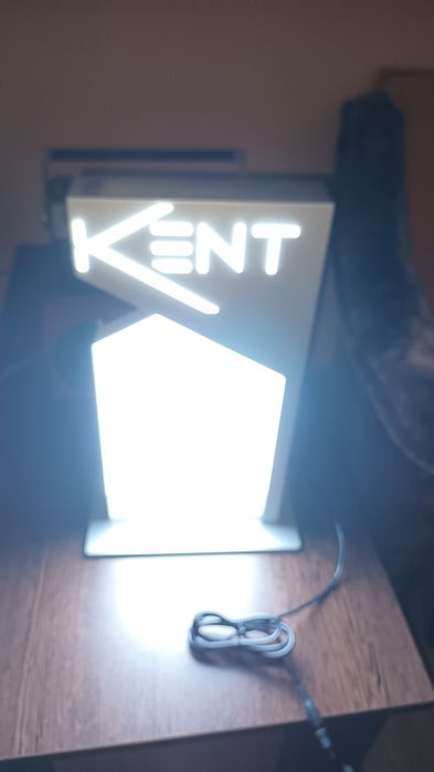 Reclama luminoasă Kent Țigări de colecție