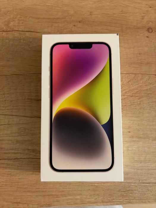 Apple iPhone 14, 128 GB, Starlight (бял) + протектори подарък