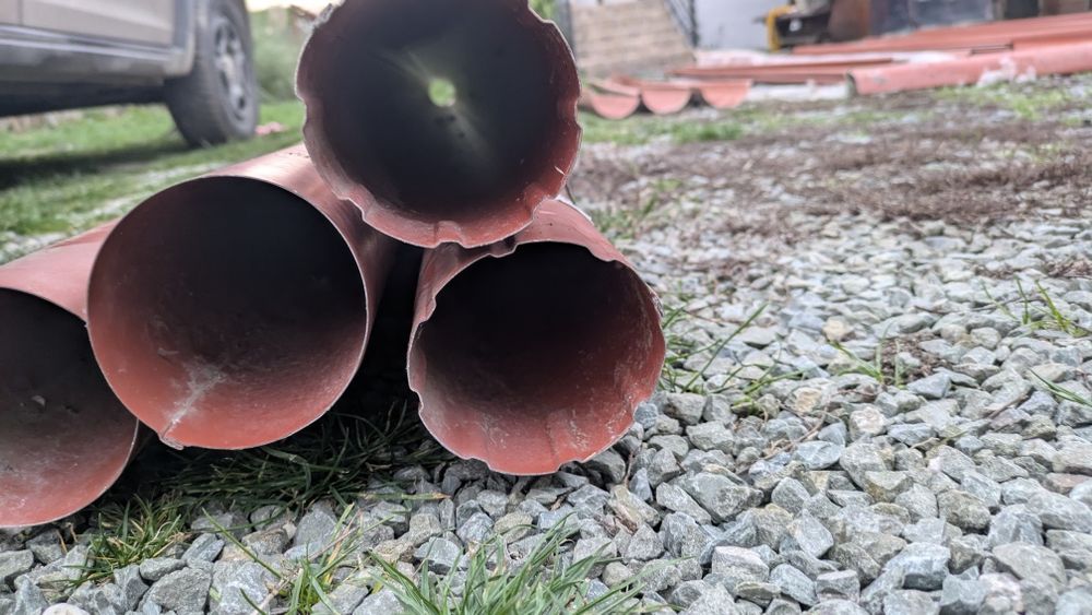 4 Burlane metalice Bilka de 3m