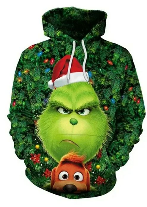 Гринч- суитчър с качулка