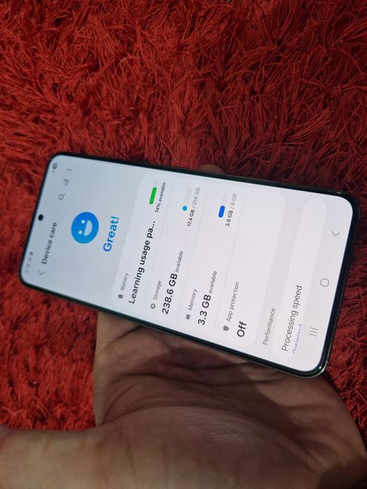 -Samsung S22, Black, 256Gb, 8Ram, Black, ireprosabil, stare perfecta,