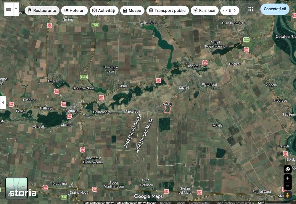 Terenuri extravilane Suditi jud Ialomita