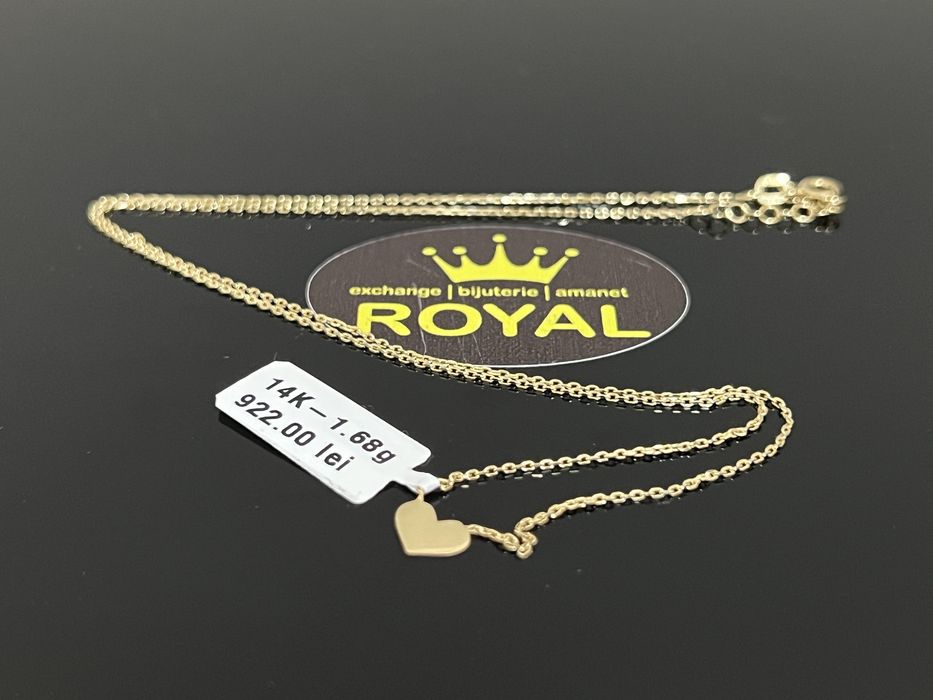 Bijuteria Royal CB : Lant dama aur 14K  1,68 grame