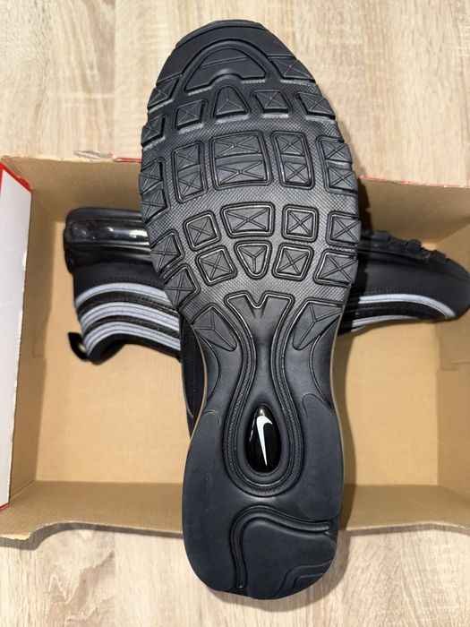 Маратонки Nike Air Max 97 “Triple Black” - размер 47.5, 48.5
