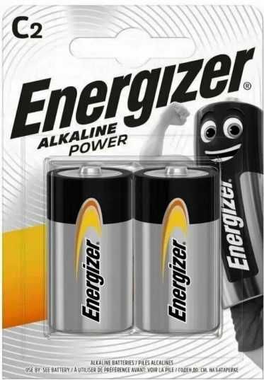 Батарейка C щелочная Energizer LR14-2BL Alkaline Power