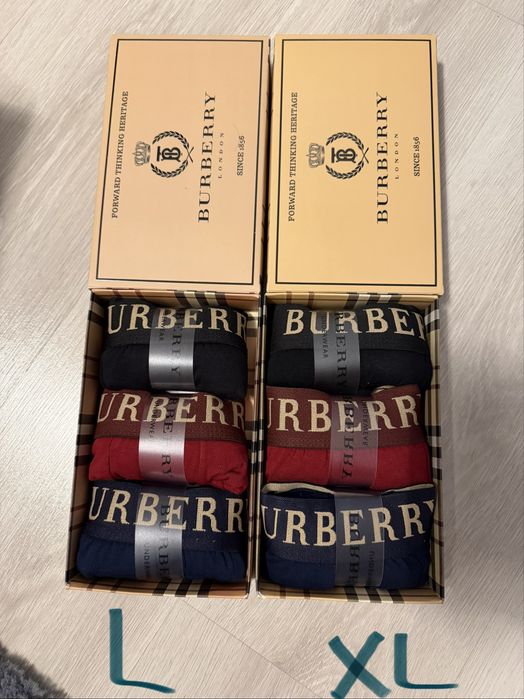 Boxeri - set 3 perechi 95% bumbac