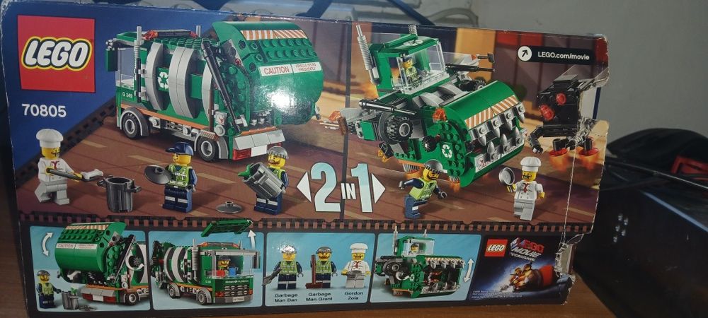 THE LEGO MOVIE 70806 - боклукчийска преса, 2 в 1