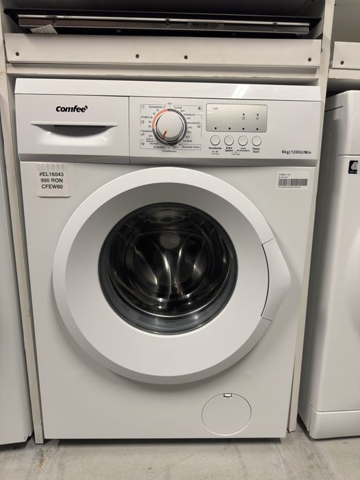Mașină de spălat cu încărcare frontală Slim 6kg Comfee CFEW60-124