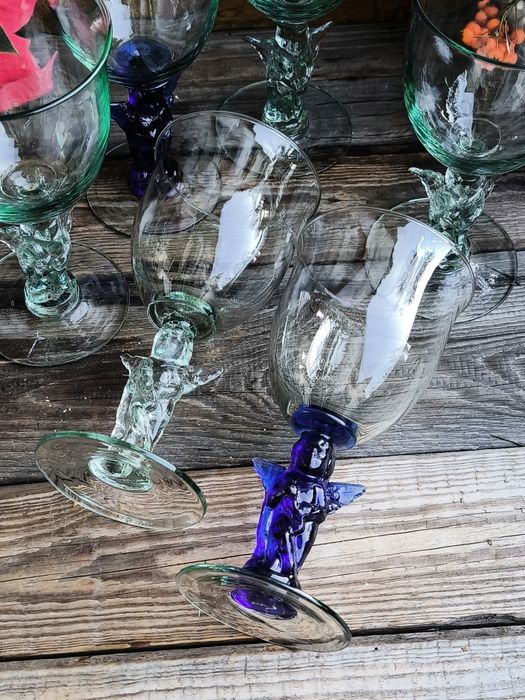 Чаши цветно стъкло