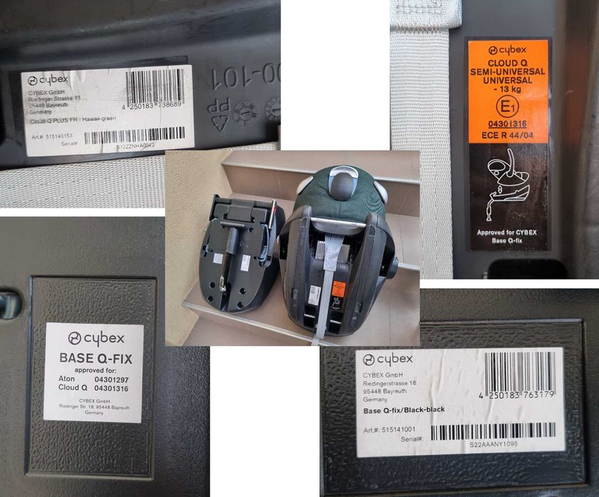 Scoica auto Cybex Platinum Cloud Q