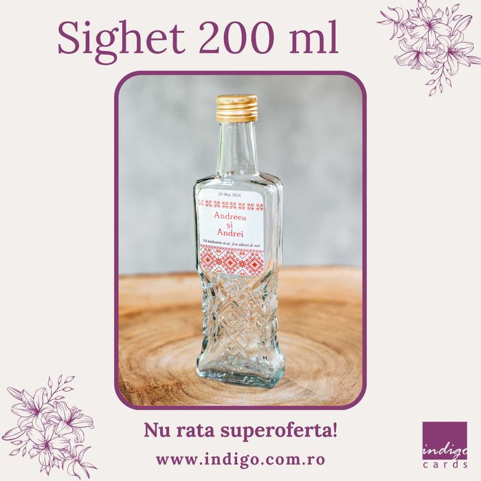 Sticle nunta 200 ml