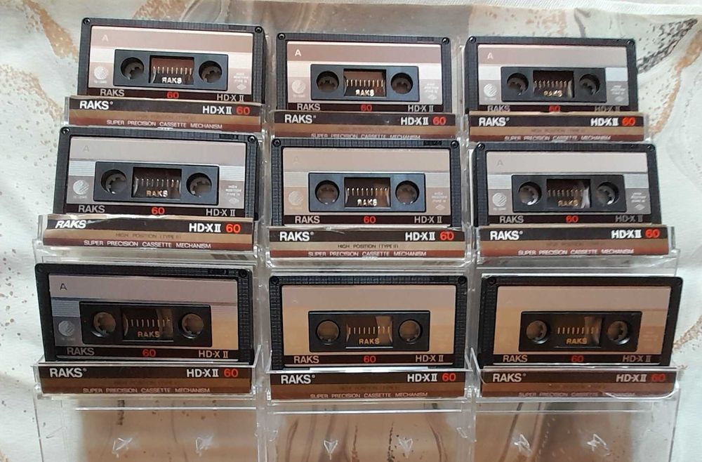 Aудио касети RAKS HD-XII 60 ( GOLD ) - Хром