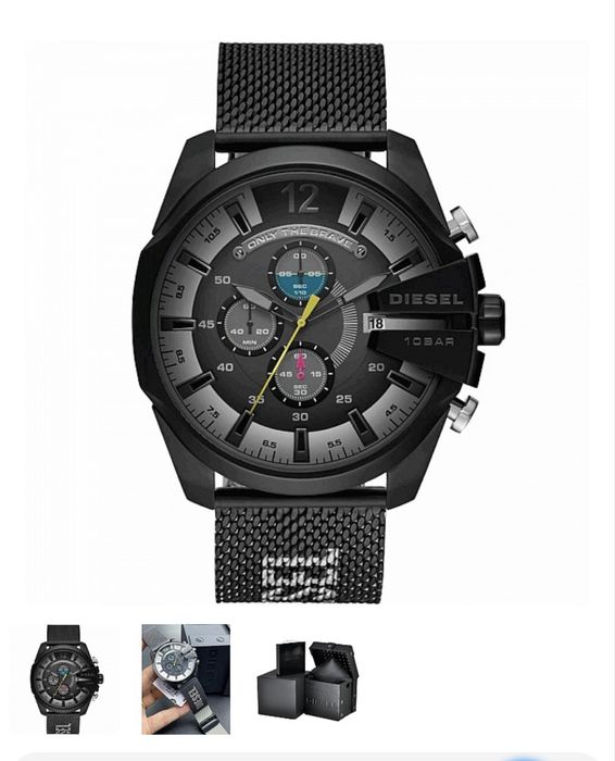 Мъжки часовник Diesel DZ4514 Mega Chief Chronograph