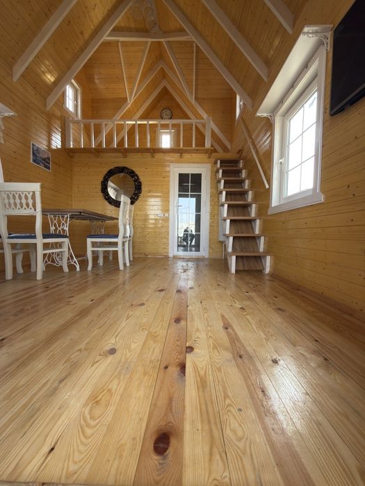 100 foiz tabiiy yog'ochdan uylar