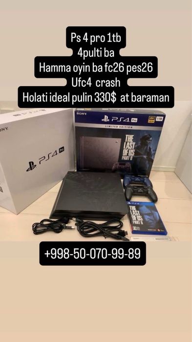 playstation 4 pro 1 terabayt