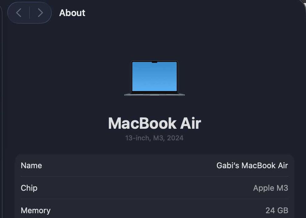 Apple McBook Air M3 - 24GB RAM - 512GB SSD - Midnight Blue